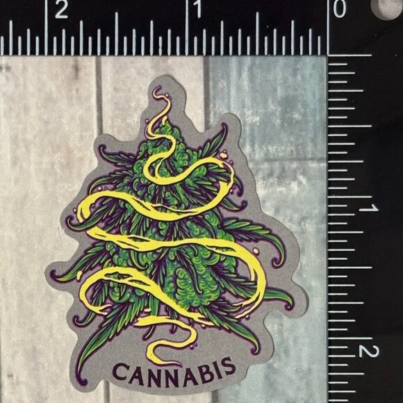 ๐10/$10๐ Psychedelic 420 Reusable Waterproof Vinyl Sticker Decal - Picture 1 of 1